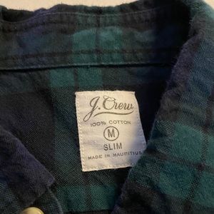 Jcrew Plaid button up shirt